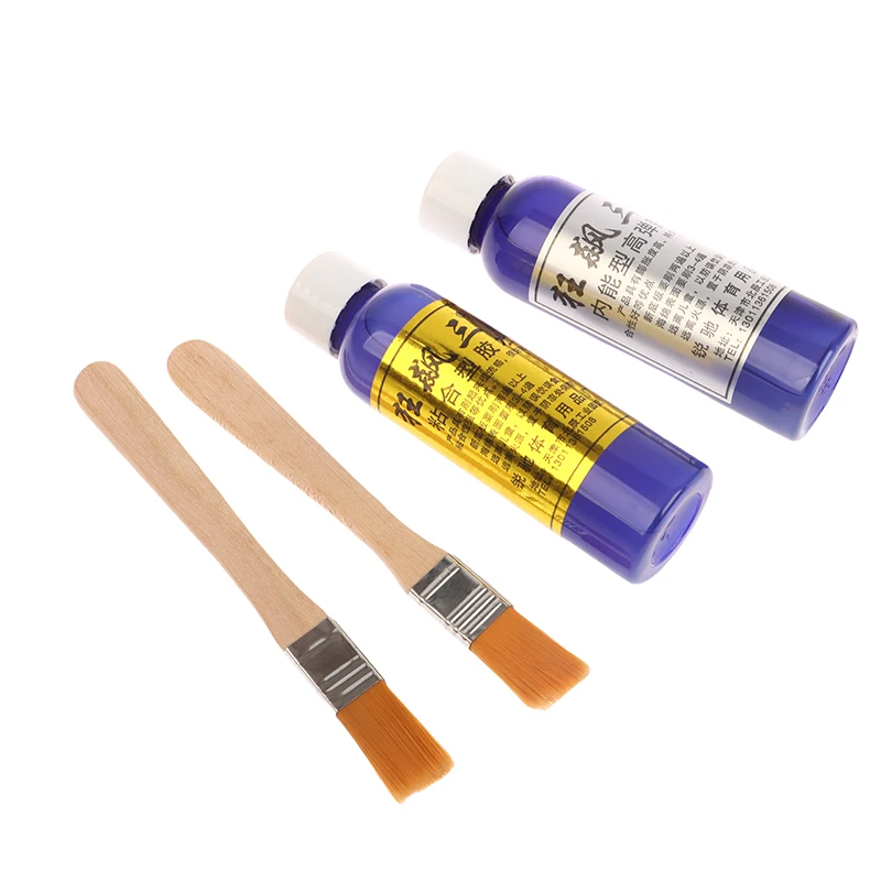 Ping-Pong Racket Glue 60ML With Brush Professional Rubbers Table Tennis Racket Liquid PingPong Speed Glue Accessories table tennis glue