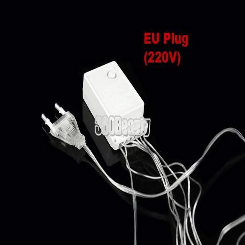 Рисунок 4 - 6 м белая 180 светодиодная занавеска