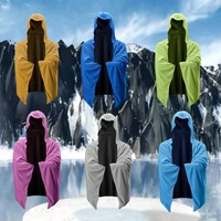 1-pcs Cooling Hoodie Towel, Neck and Face Cooling Towel, Quick Drying and Sweat Absorbent Exercise Workout Camping Cycling 1