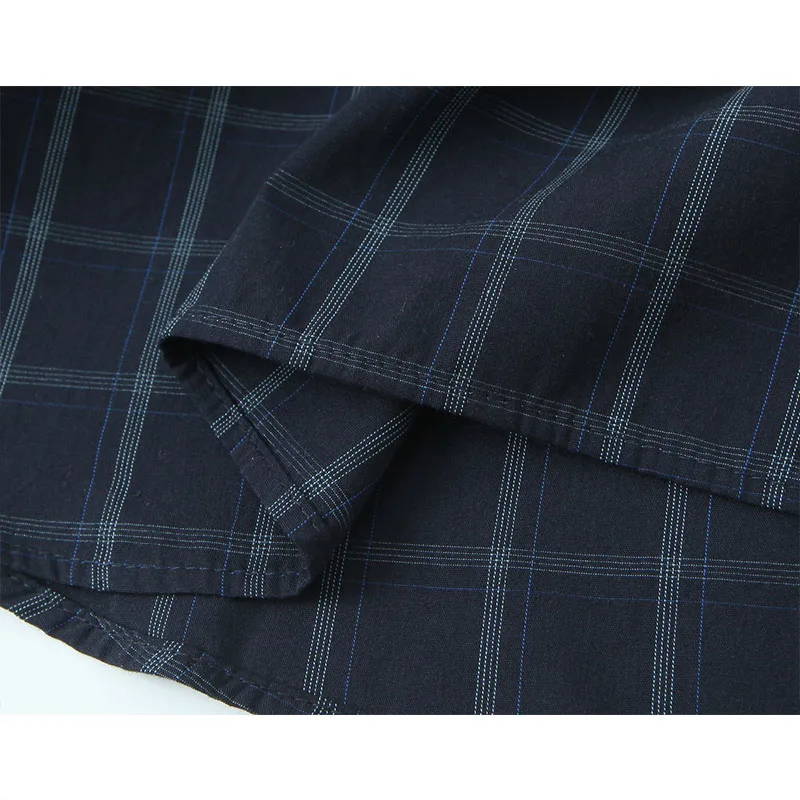 Chic Fashion Simple Style Check Shirts for Women 2025 New Long Sleeve Scarf Women's Casual Loose Shirt And Blouse Woman Tops