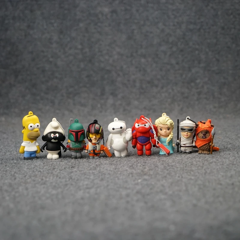 

Original Mini Cartoon The Great White Knight of Squirrels Action Figure Ornaments Dolls Character Figure Model Toys for Kid Gift