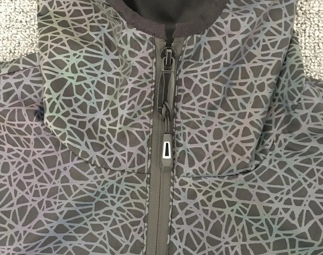 Holographic Reflective Hooded Windbreaker Jacket 4