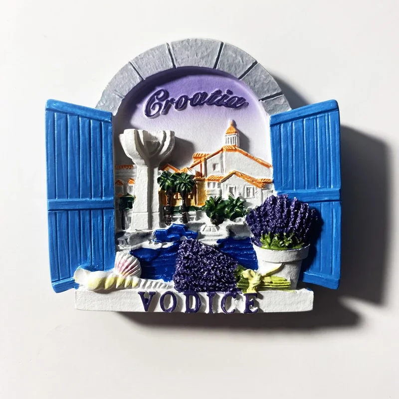 

Croatia Codice Travelling Souvenirs Fridge Magnets Home Decoration Birthday Gifts Photo Wall Magnetic Stickers