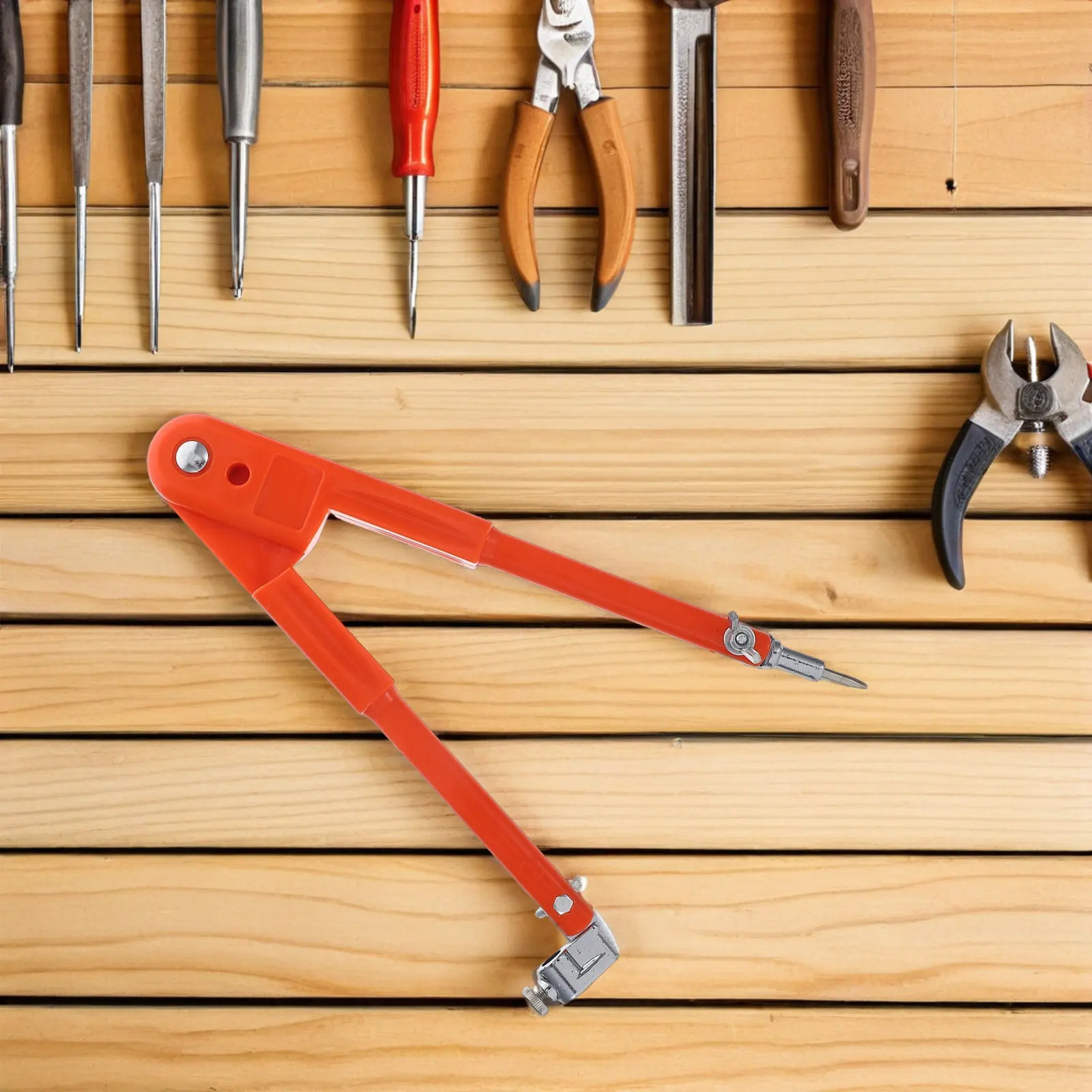 목공용 컴퍼스 대형 금속 정밀 원형 마커 스크라이버 컴퍼스 연필 홀더 윙 디바이더 제도 엔지니어링 드로잉 도구