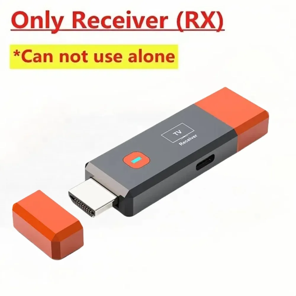 Беспроводной HDMI-передатчик ТВ-приемник-проектор 5 ГГц Wi-Fi 1080P при 60 ГГц Дисплей Ключ 50 см Расстояние для ноутбука IOS Android