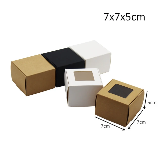 30pcs/lot Two sizes Small Colorful Paper Box Kraft Cardboard Handmade Soap  Box,Cute Gift Box, Jewelry/Candy Packaging Boxes - AliExpress