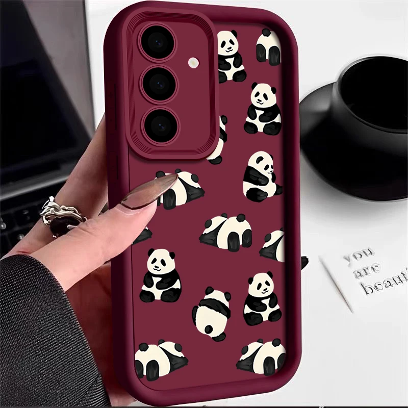 Adorable Baby Panda Shockproof Phone Case