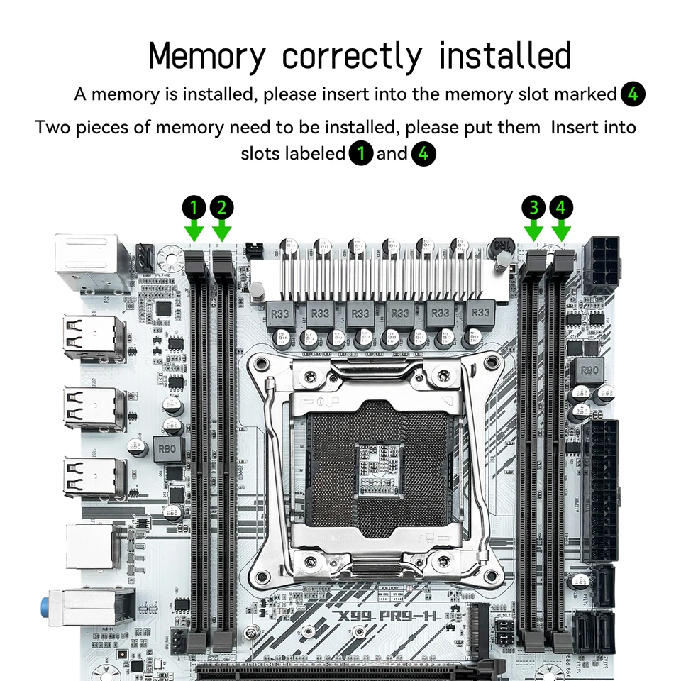 MACHINIST X99 マザーボード インテル Xeon E5 2696 V3 CPU LGA2011-3