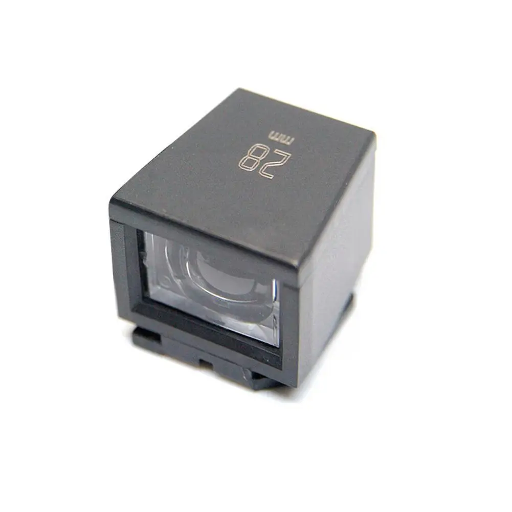 

28mm 35mm Optical Viewfinders Cold Hot Shoe 28mm 35mm 135 Full Frame No Border External Wide-angle Viewfinder For Gr3 Dp1 Y2y8