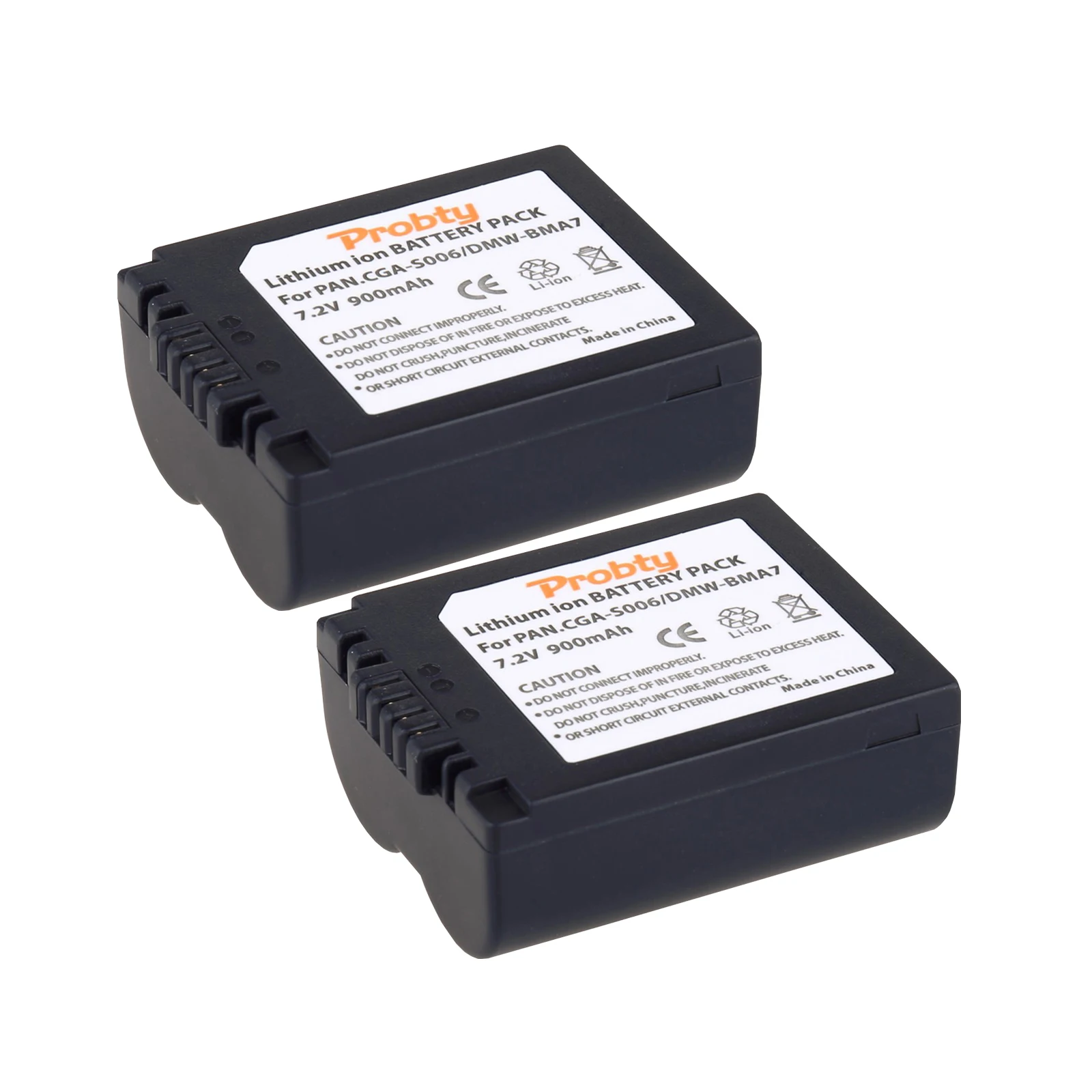 Batterie Remplacement Pour Panasonic Lumix DMC-FZ10, FC20, C20, FZ1 - 700mAh 7.4V Li-ion - Neuf - Marque EXTENSILO