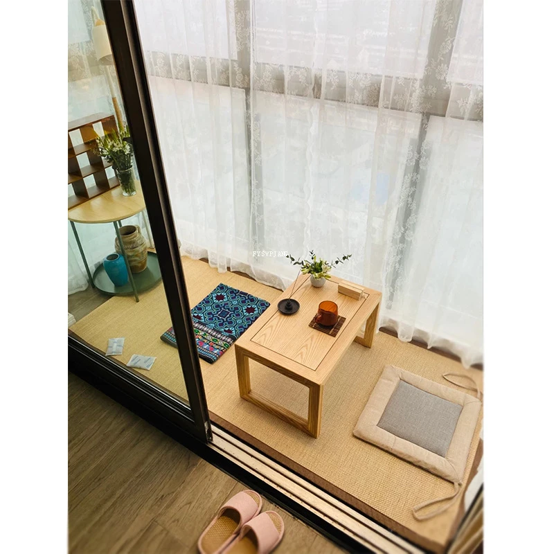 Japanese-Style Bamboo Carpet Tatami Mat Bedroom Living Room Tea Table Mat Bed And Breakfast Mat Mat Bay Window Mat 6