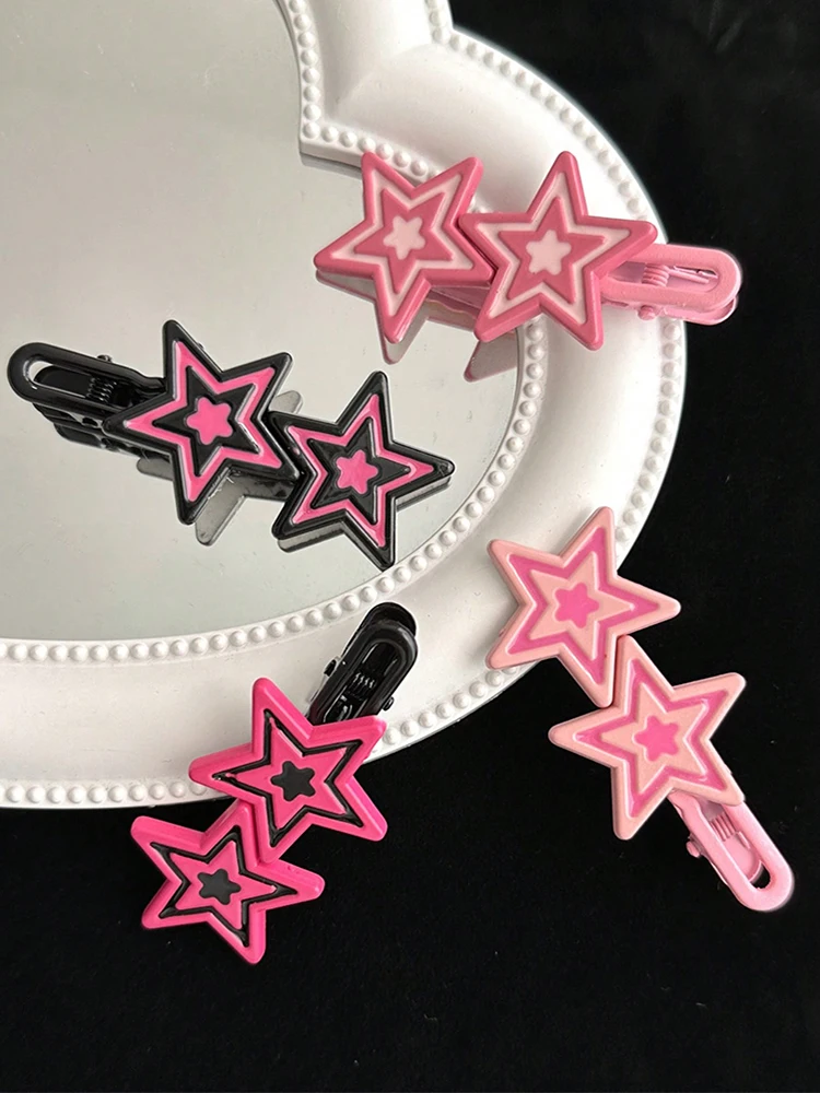Niedlicher, vielseitiger Entenschnabel-Clip für Mädchen der Star-Serie, Make-up-Haarschmuck, zarter Pony-Clip ﻿ ﻿ ﻿