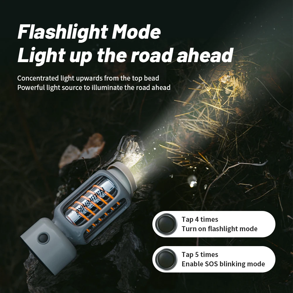 Herlaadbare Camping Lamp - Schattige Ophangbare Mood Lamp Met 4 Helderheidsniveaus