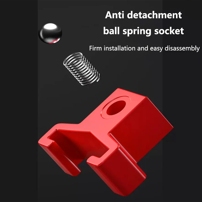 Tool Organizer Wrench Organizer Wrench Holder 1Pcs 1/4" 3/8" 1/2" ABS Socket Organizer Universal Adjustable Socket Wrench Rail Holder Portable Organizer Home Tool