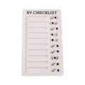 Blank RV CHECKLIST