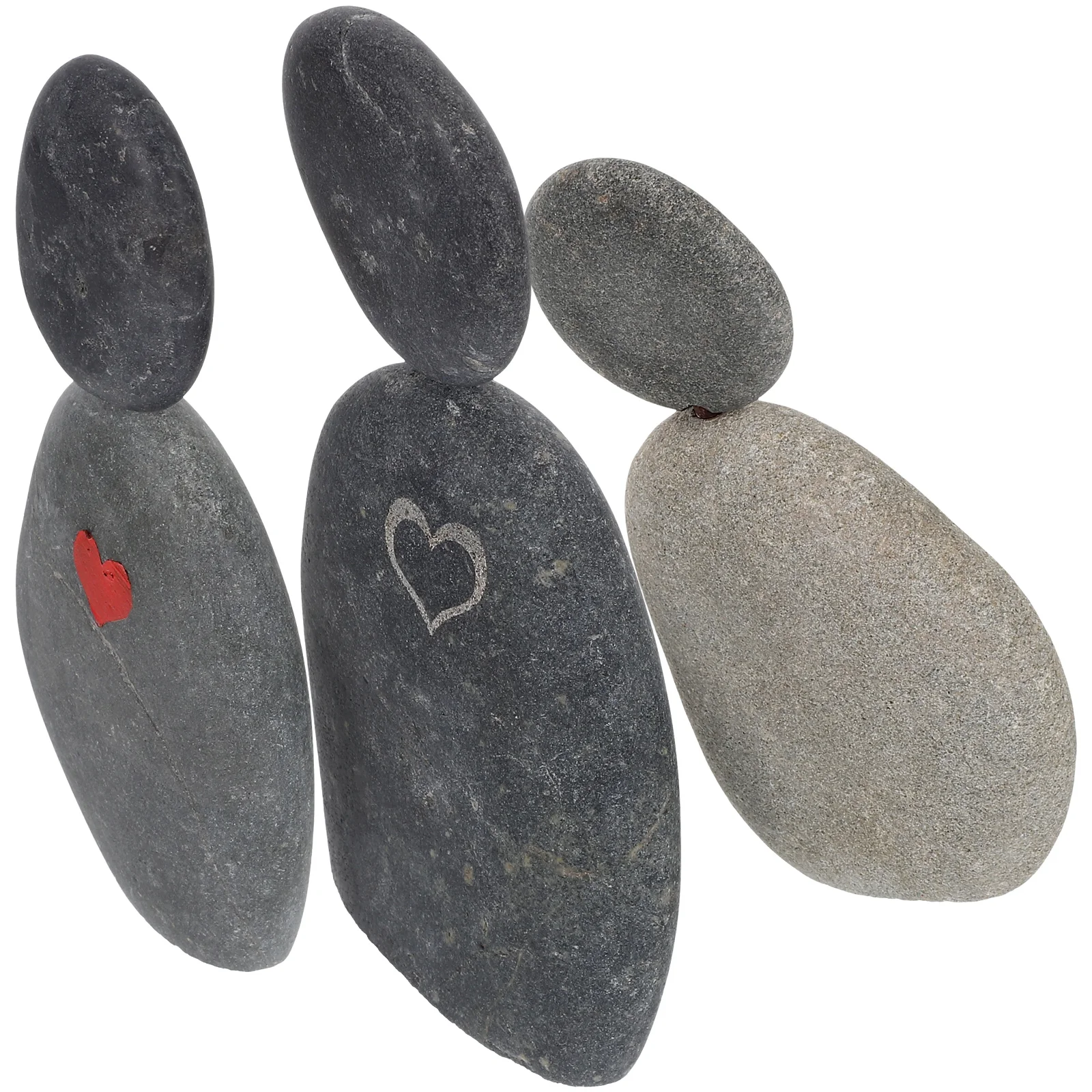 

Carved Stone Decors Birthday Decoration for Girl Abstract Statues Figurine
