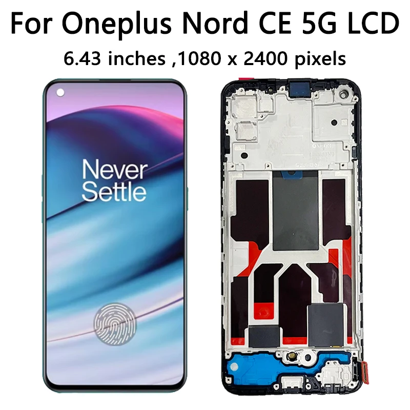 OLED Display Screen Smart Phone Screen Replacement 6.43