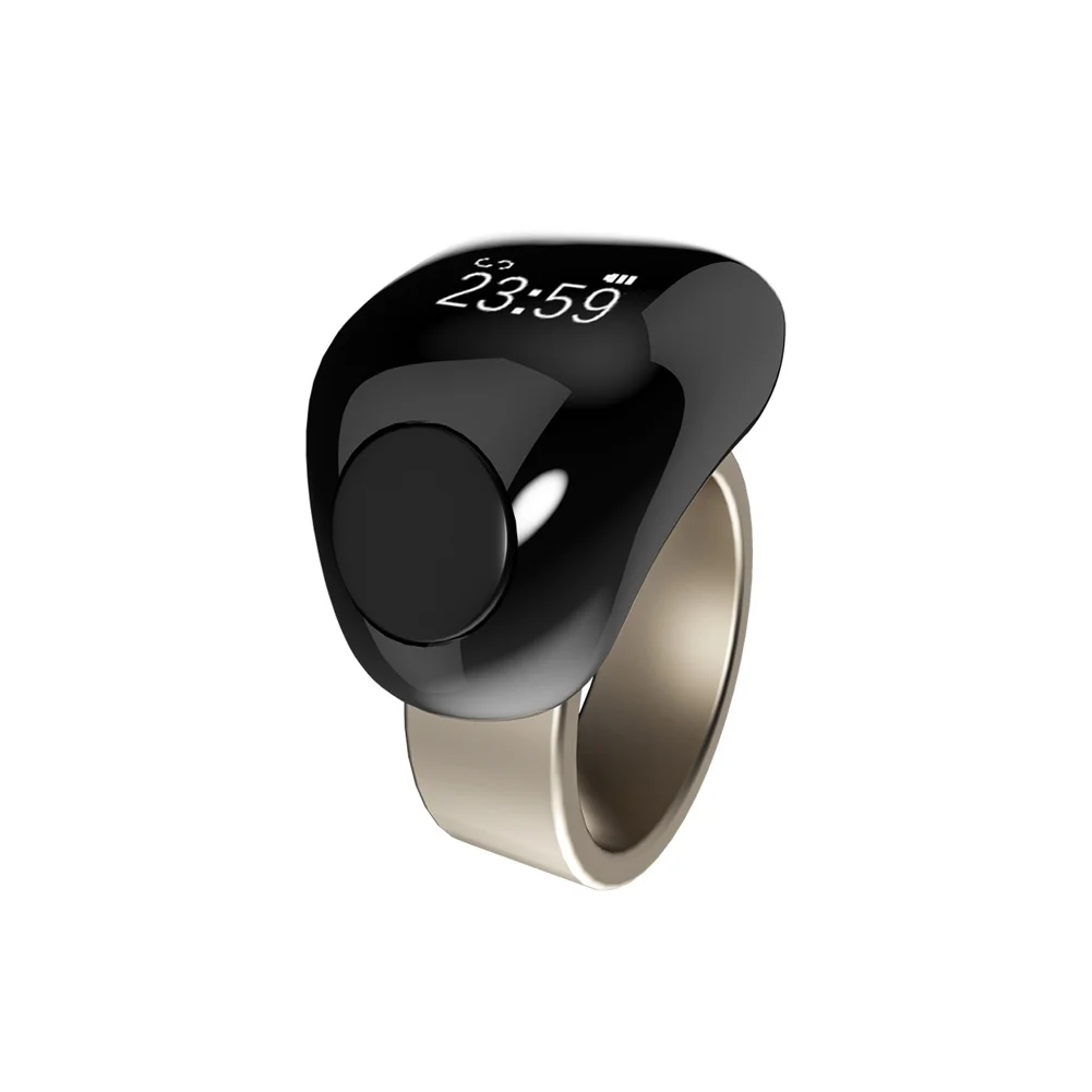 스마트 충전식 타스비 카운터 링 방수 LED 디스플레이 전자 손가락 링 알람 시계 전자 카운터