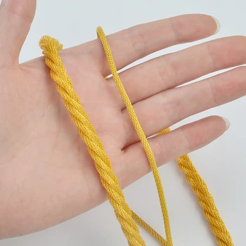 Anniyo Gold Color African Chain Necklaces for Women Ethiopian Jewelry #335006 2