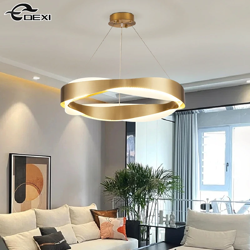 

Modern Luxury LED Living Room Chandelier Bedroom Ceiling Lamp Kitchen Ceiling Chandelier Hotel Light Home Decor Light Fixtures