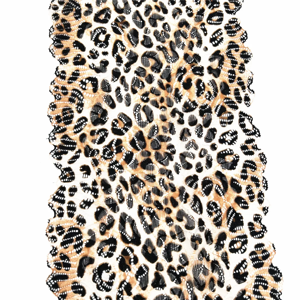 3y/Lot Width 7 5/8 inch (19cm) Leopard Elastic Stretch Lace Trim Lingerie Sewing Craft DIY Apparel Fabric Garment Accessory 4