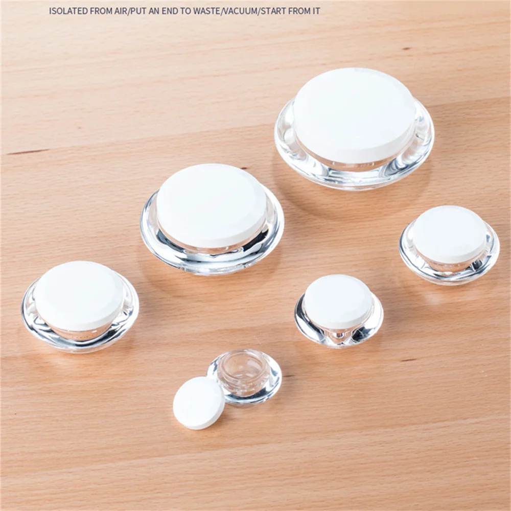 Crema Viso Trasparente In Bottiglia Tipo Di Piattino Volante Scatola Di Crema Crema Per Gli Occhi Fondotinta Liquido Lozione Crema Per Il Viso Bottigl