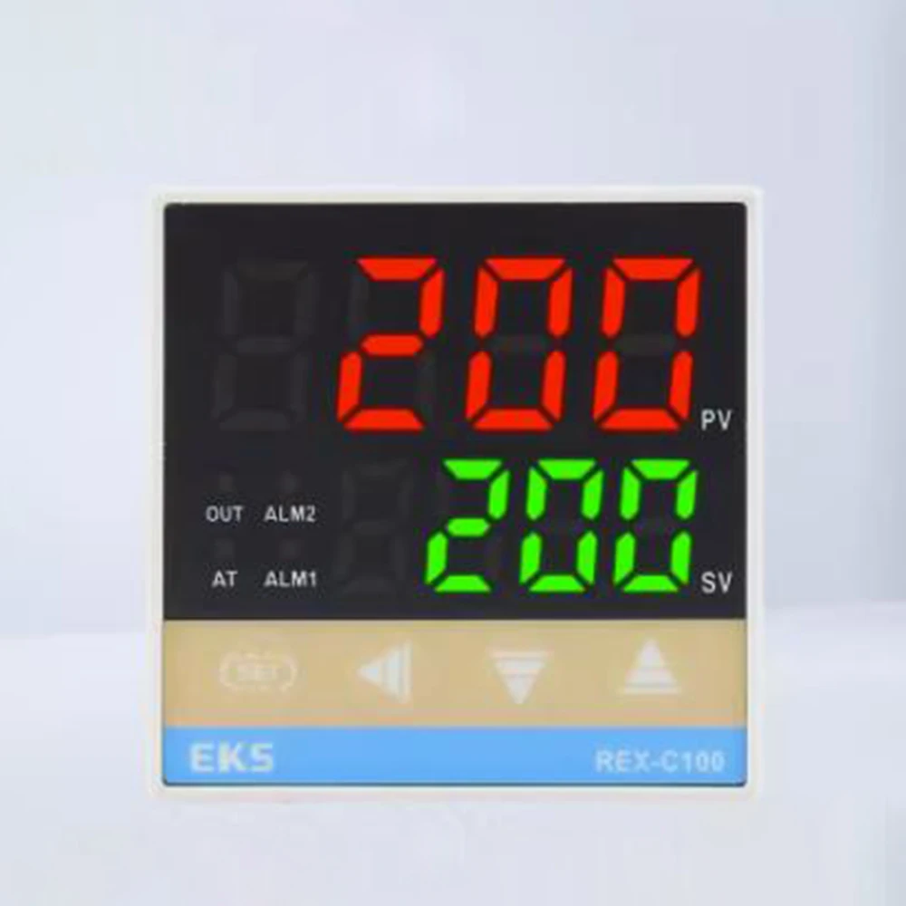 

K type Thermocouple Digital display PID Temperature controller Relay SSR output REX-C100