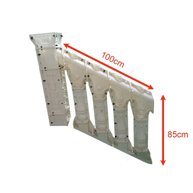 Európai Stílusú Cement Lépcsőház Kapcsolt Penész Kültéri Lejtőmodell Beltéri És Univerzális Lejtő Sablon - Image 4