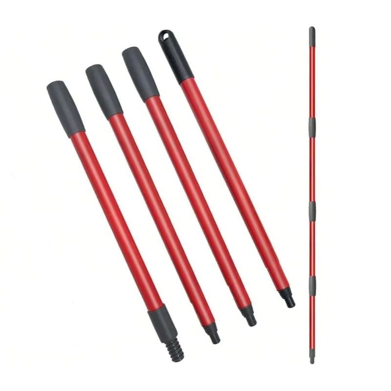Mango De Repuesto Para Fregona Vileda - Barra Escalable De 4 Secciones, Compatible Con Base Triangular