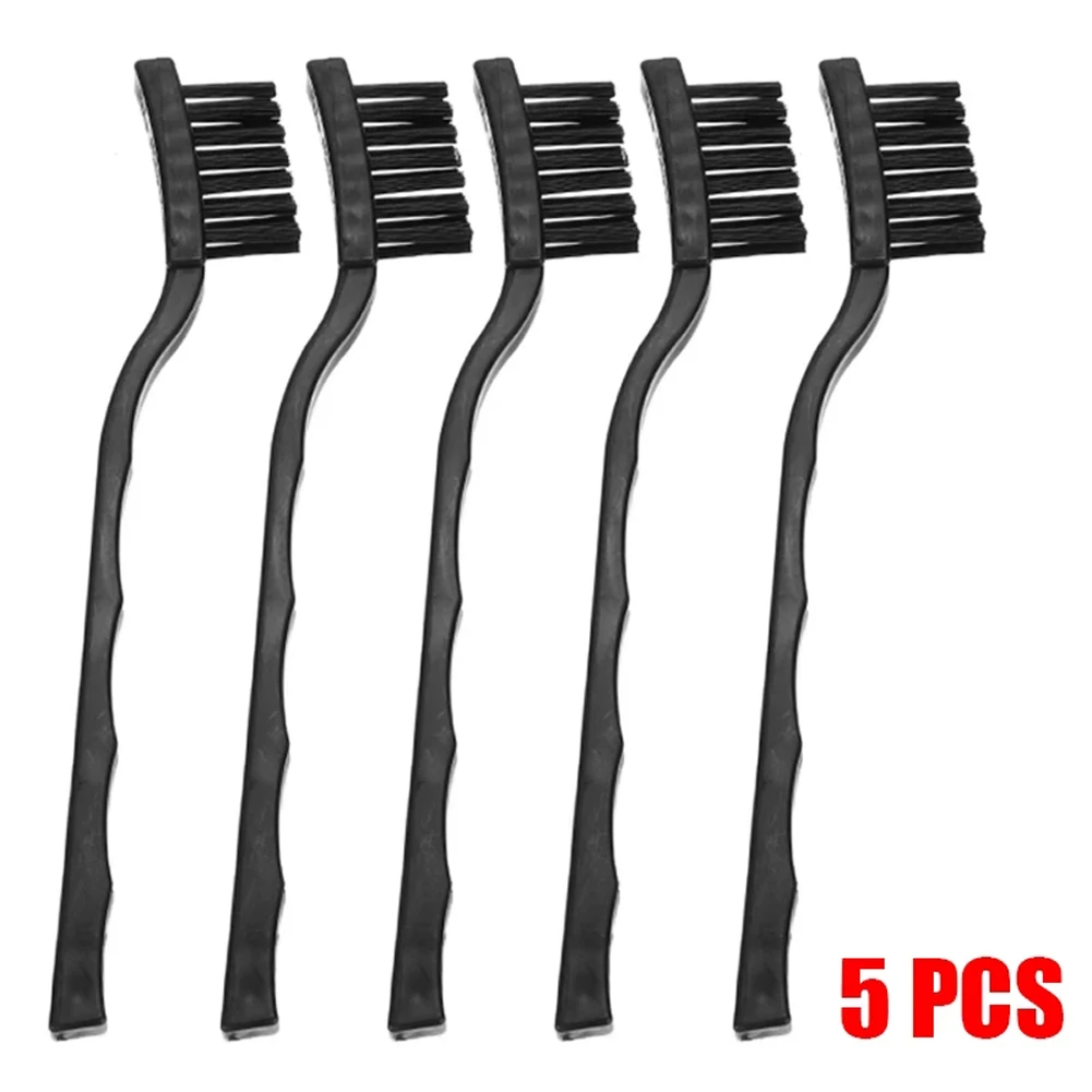 

5pcs 170mm Anti-Static ESD Brush Waved Plastic Handle For Remove PCB SCD Electronic Sensitive Component Dirt Hand Tool