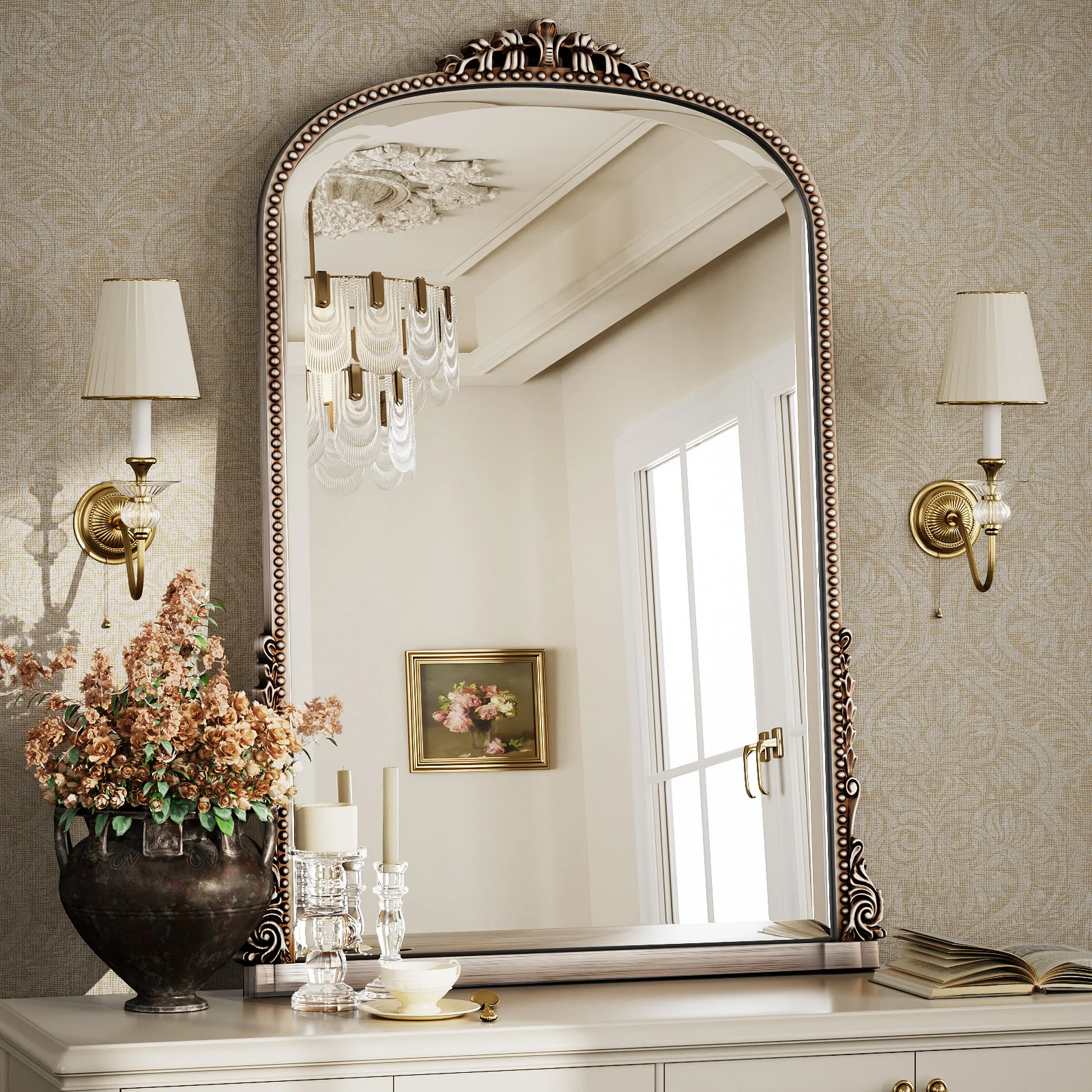 Arched Bathroom Vanity Mirror 4
