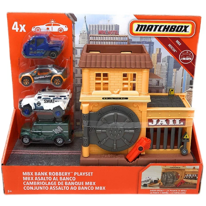 Matchbox Bank Robbery Playset Bank Jail 