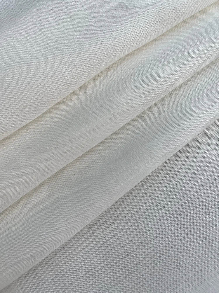 Natural Mulberry linen VISCOSE Printed Clothing Fabric Dresses Elegant Luxury For Women For Sewing By Meters VL30 linen fabric fabric for sewing