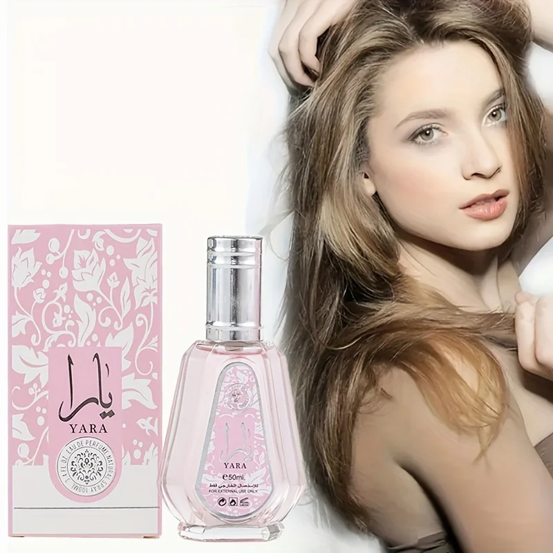 New Lattafa Yara Edp-50ml Women Yara Tobacco Amber 50ml Deodorant