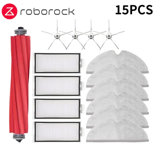 Roborock Q7 Max / Q7 Max+ / Q7 Plus / T8 Hepa Filter Robot Vacuum Cleaner Spare Parts Main Side Brush Mop Cloth Dust Bag - Image 17