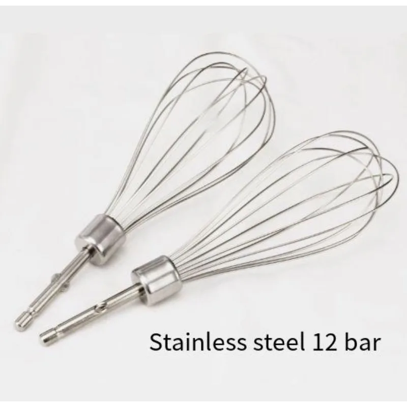 12-Wire Replacement Parts - Electric Hand Mixer Accessories Stainless Steel Beater Stick for Baking Cake Cookie Dough Mixing