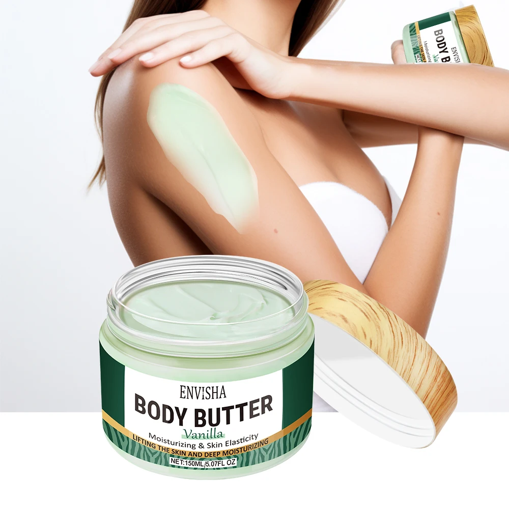 Vanilla Skin Care Face Body Butter Lotion Cream Whitening Deeply Moisturizing Brightening Remove Melanin Elasticity Lifting 3