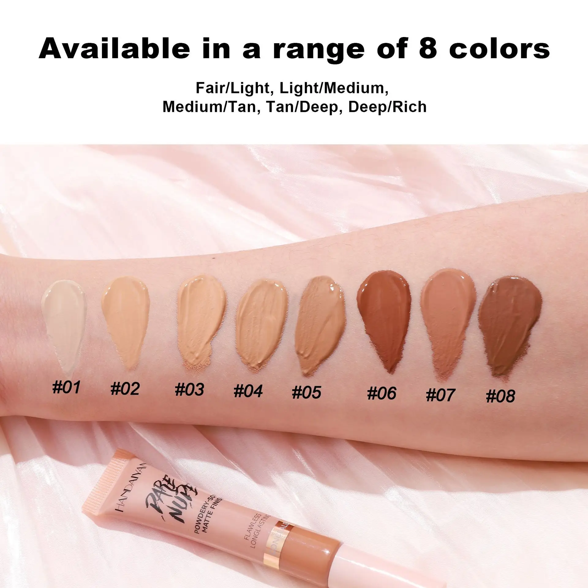 Handaiyan Hose Concealer Sponge Brush Head Liquid Concealer Cover up blemishes face