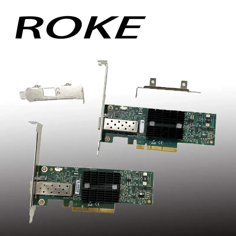 Network Card Ethernet Card Ethernet Adapter LOT OF 1 OF 2 MNPA19-XTR 10GB Mellanox ConnectX-2 10Gbe 1m SFP+ Cable