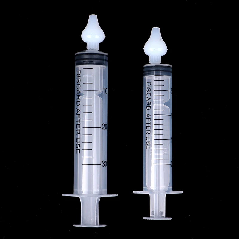 2/4Pcs Professional Syringe Nasal Irrigator With Syringes For Baby Infant Safe Nasal Cleaner For Newborns Infants Nose Cleaner