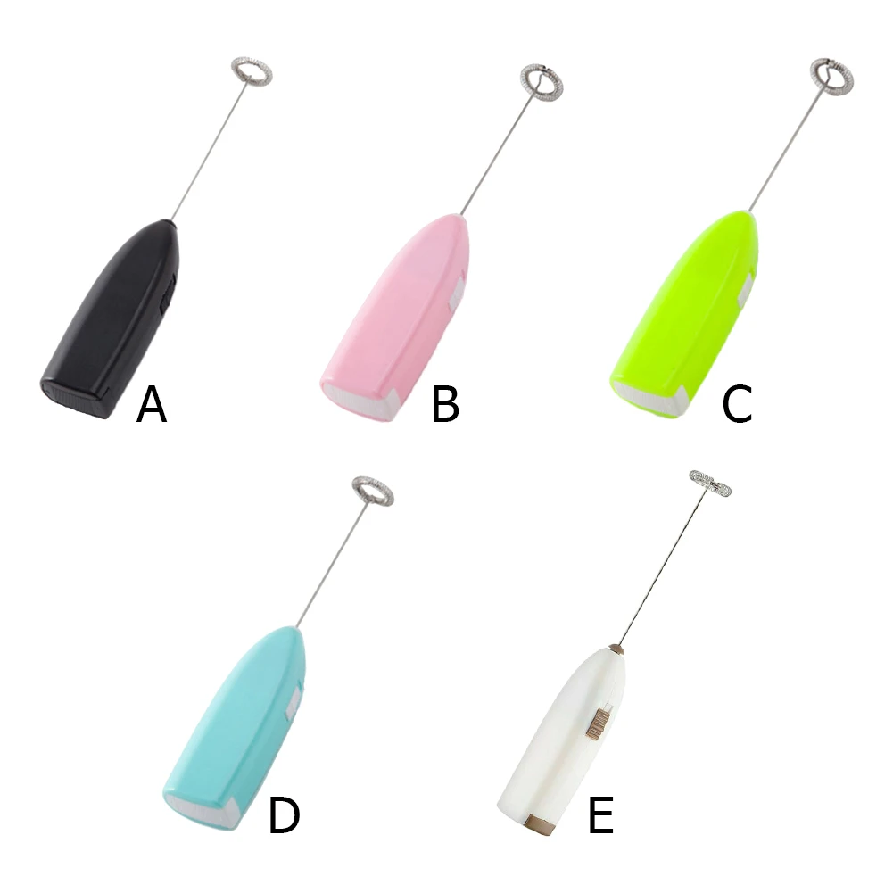 Mini Coffee Mixer Stainless Steel Electric Milk Frother Blender Handheld Milk Foam Maker Portable Convenient for Kitchen Gadgets