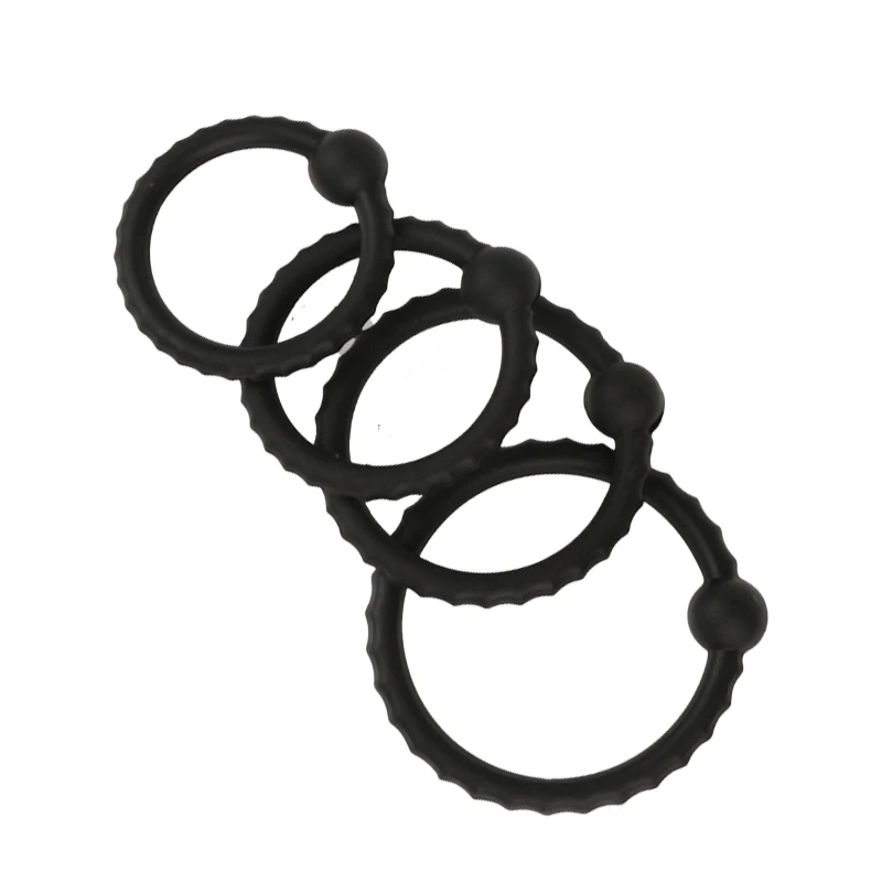 Silicone Ring Ejaculation Delay Rings Dick Erection ring Male Chastity Adult Sex Toys For Men Lock Sperm Tra_voghion.com