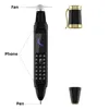 SERVO K07 Plus mini Mobile Phone Pen Dual SIM Camera Fan Bluetooth Dialer Radio Recorder Magic Voice Cellphone Long standby time 2