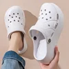 Women Clogs 2025 New Arrival Soft EVA Thick Platform Slippers Comfortable Garden Shoes Fashion Beach Sandals 3