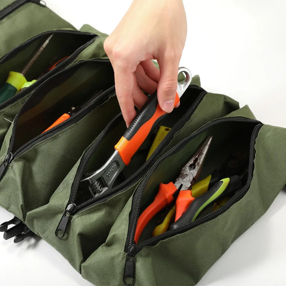 AWP - Bolsa De Herraientas Pro De 12 Pulgadas Con Ango Giratorio Para