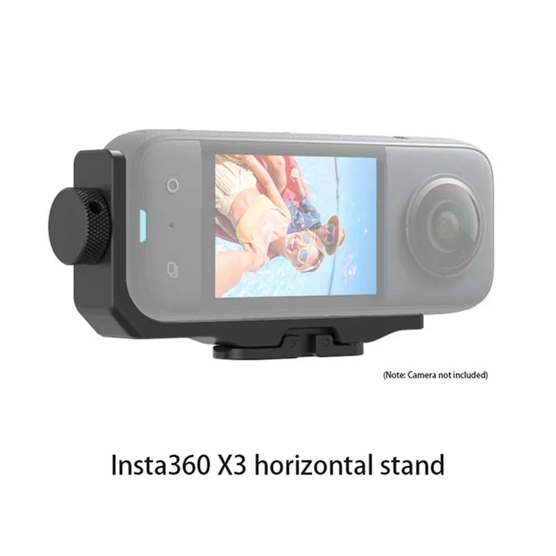 Shadowstone Insta360 X3 용 수평 브래킷, 다기능 휴대용 수평 촬영 어댑터 브래킷