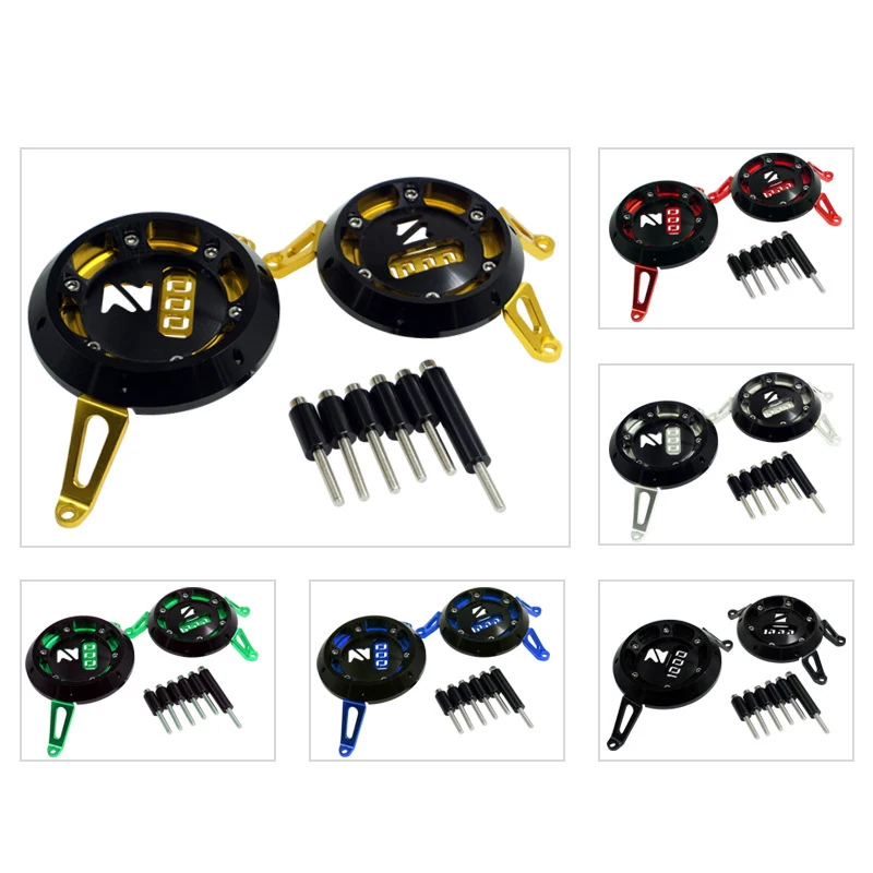 

Motorcycle Engine CNC Face Cover Drop Protection Cover Drop Protection Engine Cover Case Accessories for Z1000 11-16