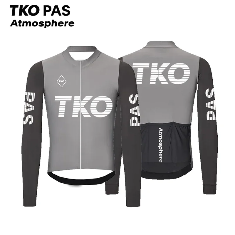 TKO PAS ATMOSPHERE Men's Spring Long-Sleeved Cycling Jersey Breathable Quick-Drying for Mountain Road cycling jersey cycling shirt cycling clothing