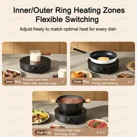 Электрическая керамическая варочная панель XIAOMI MIJIA, индукционная плита мощностью 200 Вт, 10-уровневая мощность с блокировкой безопасности от детей, таймер, версияCN с адаптером — изображение 5