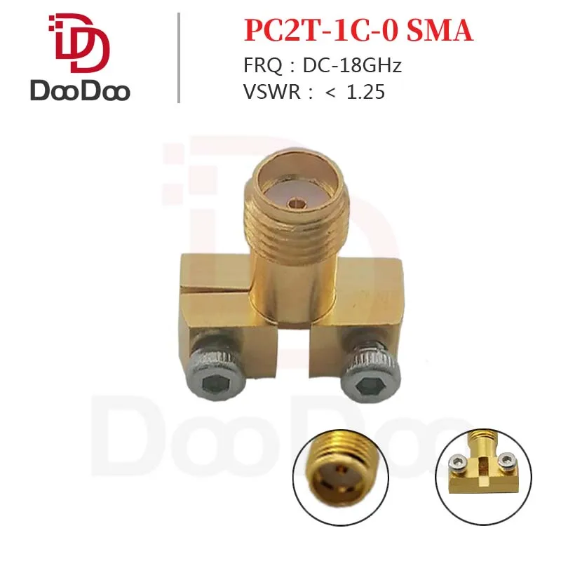 SMA Connector Microwave Female Jack RF Coaxial Adapter for PCB End